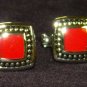 Dolan Bullock Sterling SILVER  ENAMEL cufflinks $189