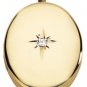 New Colibri Krementz GENUINE DIAMOND PENDANT 14k/GF $69
