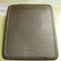COLIBRI ANSON  BROWN  LEATHER MONEY CLIP  CARD CASE