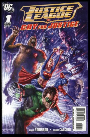 Justice League Cry for Justice #s 1-7 (2009-10)