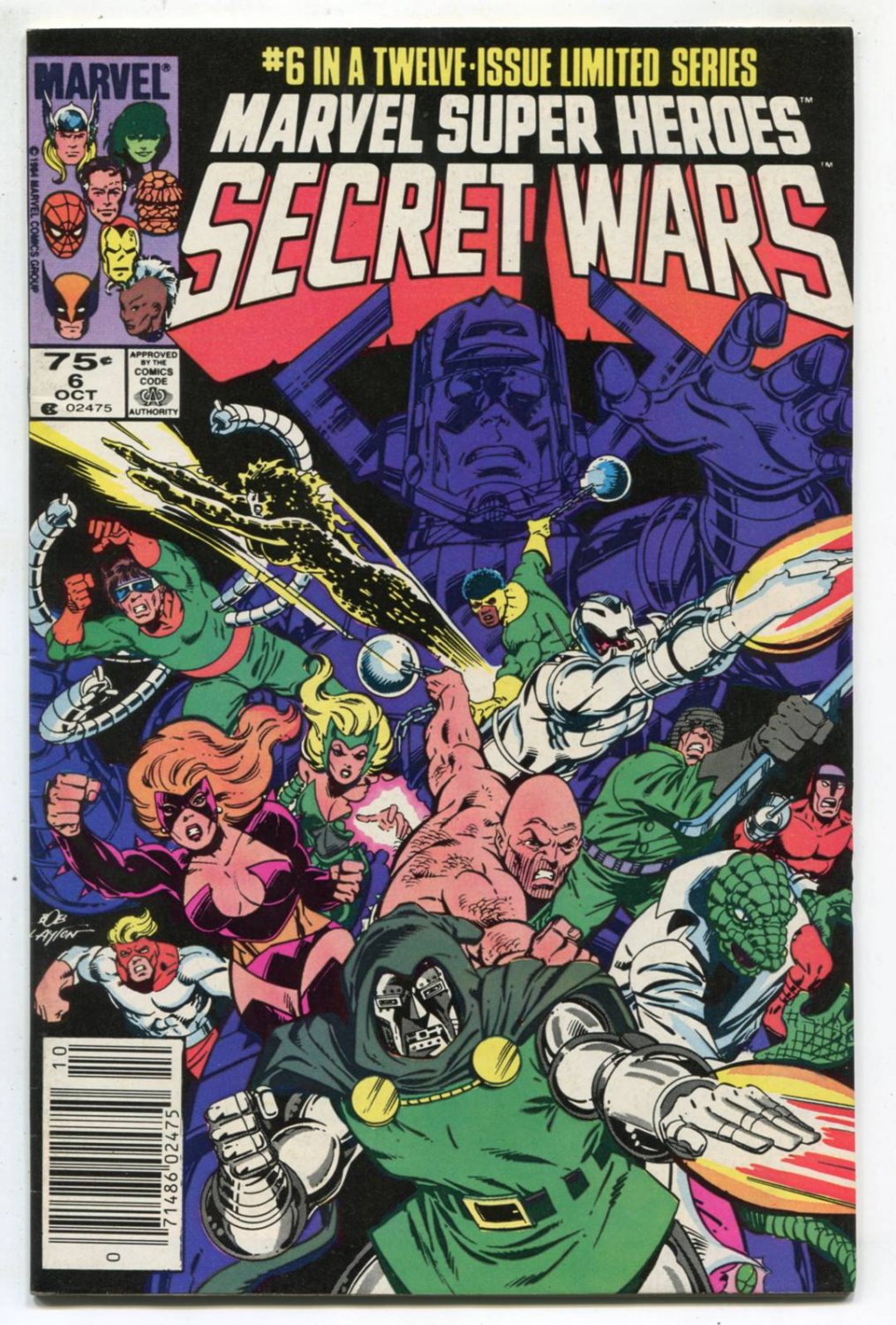 Marvel Super Heroes Secret Wars #6 (1984, Marvel Comics )