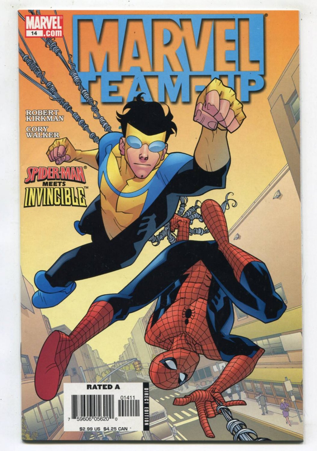 Marvel Team-Up #14 (2006, Spider-Man and Invincible )