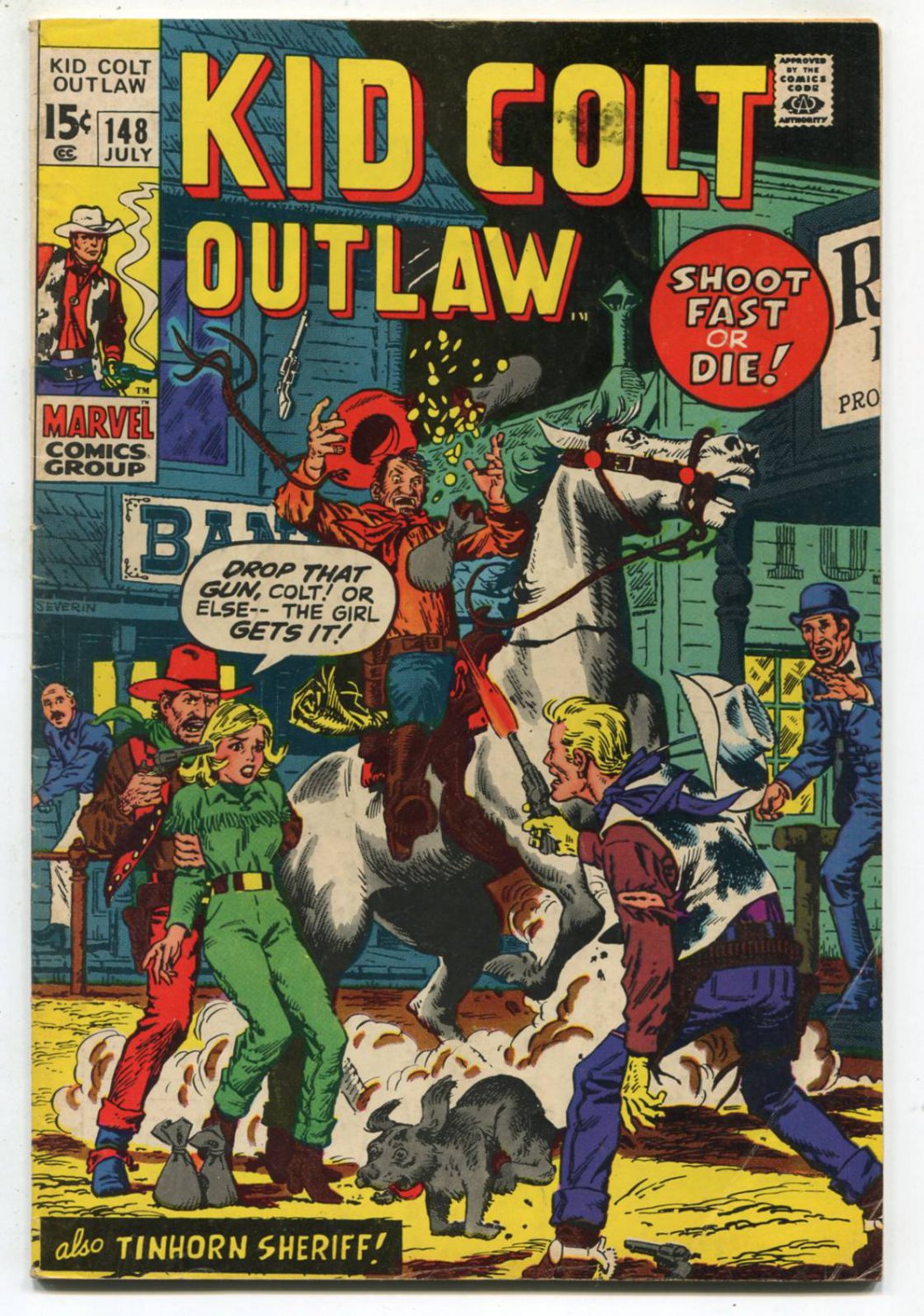 Kid Colt Outlaw #148 (1970, Marvel Comics )