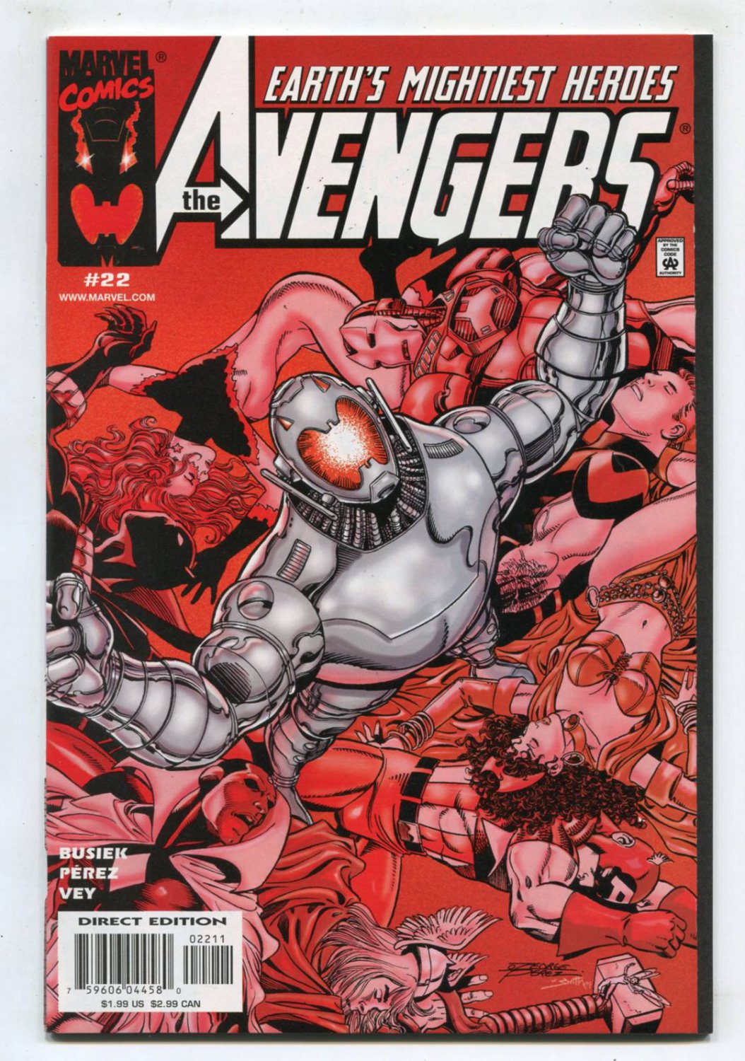 Avengers #s 19-22 (1999, Marvel Comics )