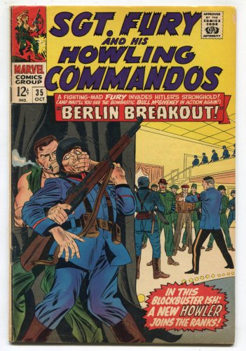 Sgt. Fury #35 (1966, Marvel Comics )