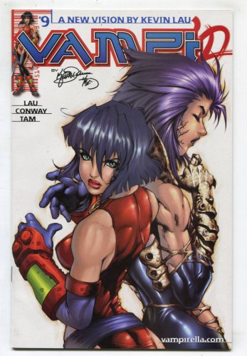 Vampi #s 8 and 9 (2001, Harris Comics )
