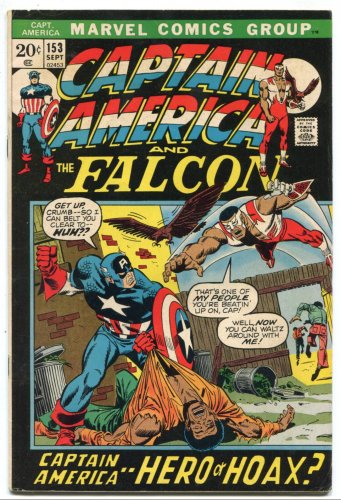 Captain America #153 (1972, Marvel Comics )