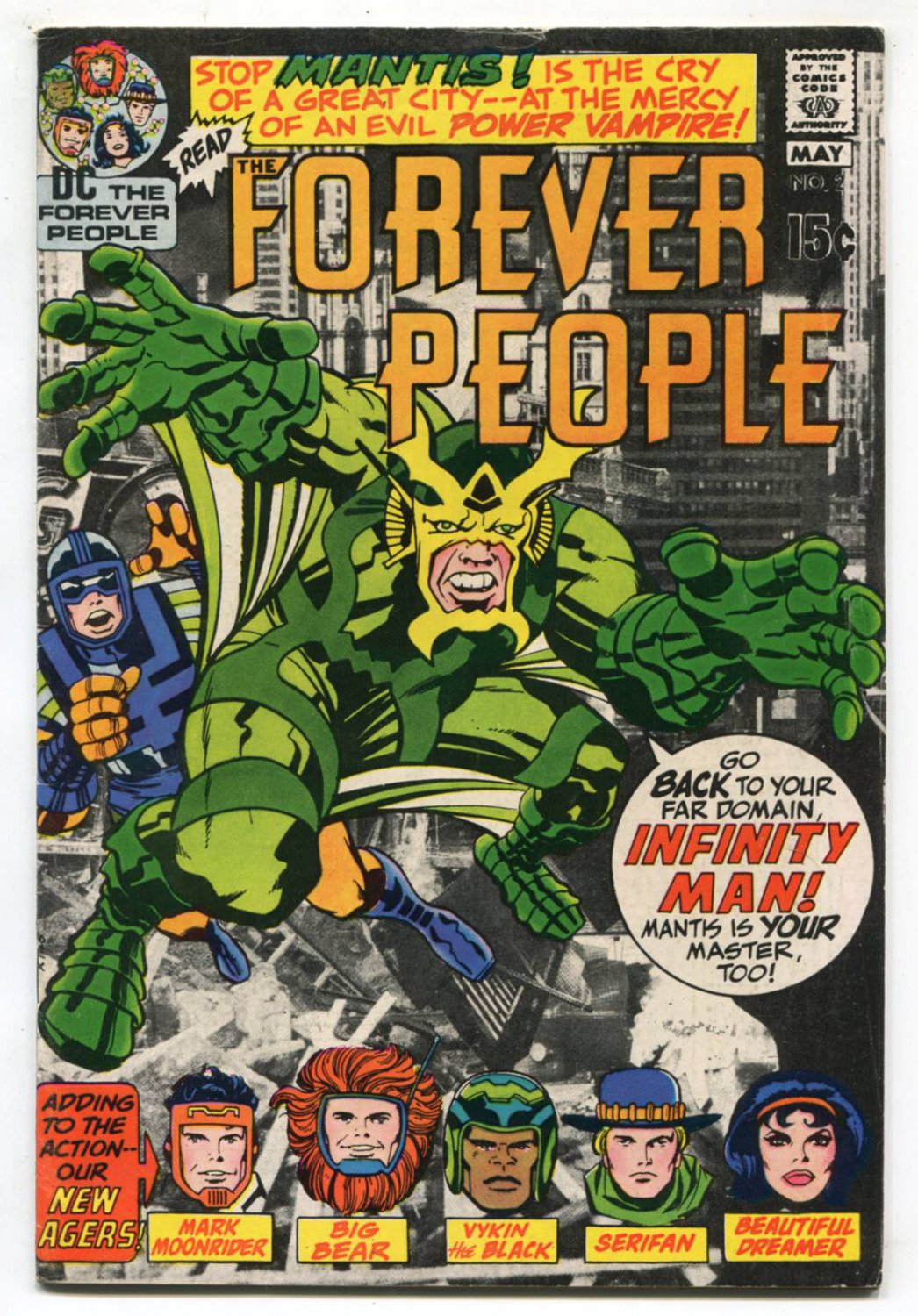 Forever People #2 (1971, DC Comics )