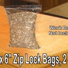 100 - Ziplock Clear Bags 4x6, 2 mil thick