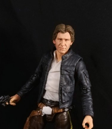 Han Solo(Hand Painted, Head Only, Fitted For Black Series)