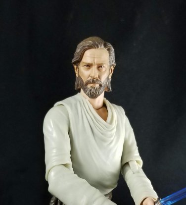 Ewan Obi(Hand Painted, Head Only, Fitted For Black Series)(Sale!)