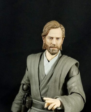 Ewan Obi(Hand Painted, Head Only, Fitted For Figuarts)