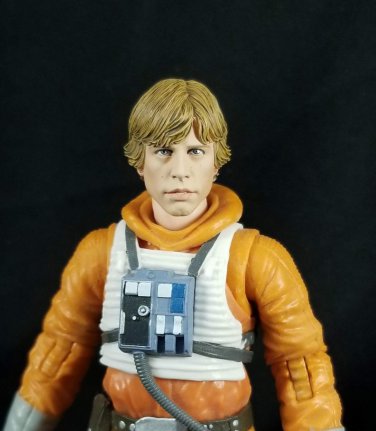 HT Snowspeeder Luke(Hand Painted, Head Only, Fitted to Black Series)