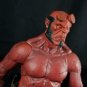STL Customs Hellboy(Hand Painted, Head Only, Fitted to Mezco)