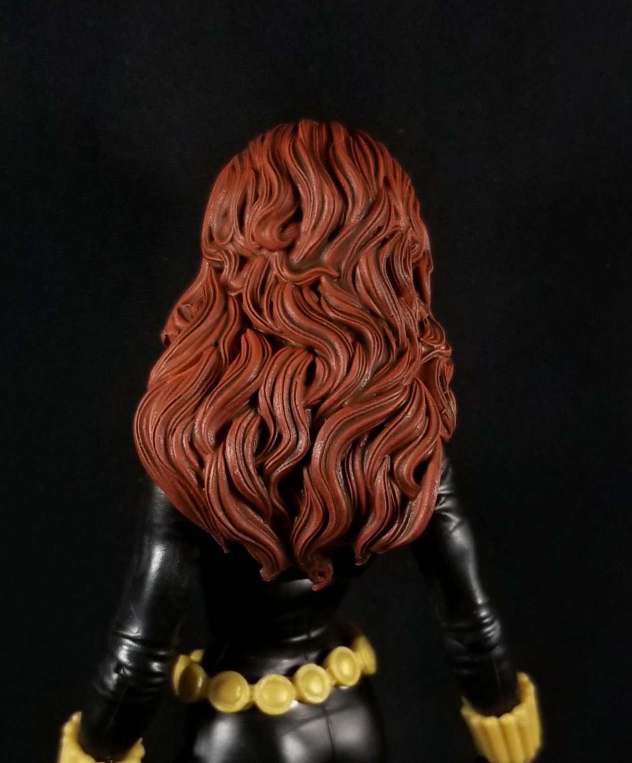 STL Customs Black Widow(Hand Painted, Head Only, Fitted to Legends)(Sale!)