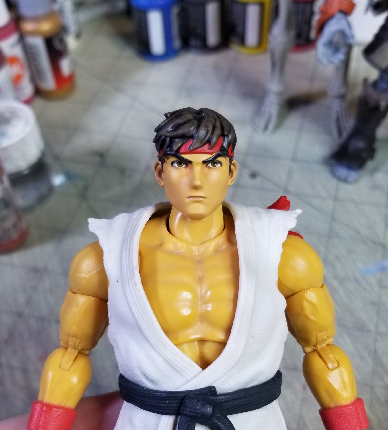(VarellianCustoms)Ryu(Hand Painted, Fitted for Jada)(SuperSale!)