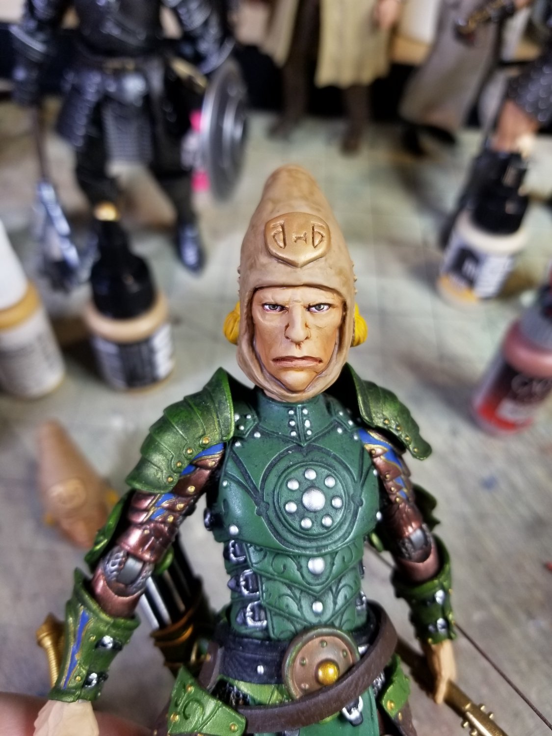 Arzach(Hand Painted, Fitted for Mythic Legions, Head Only)(SuperSale!)