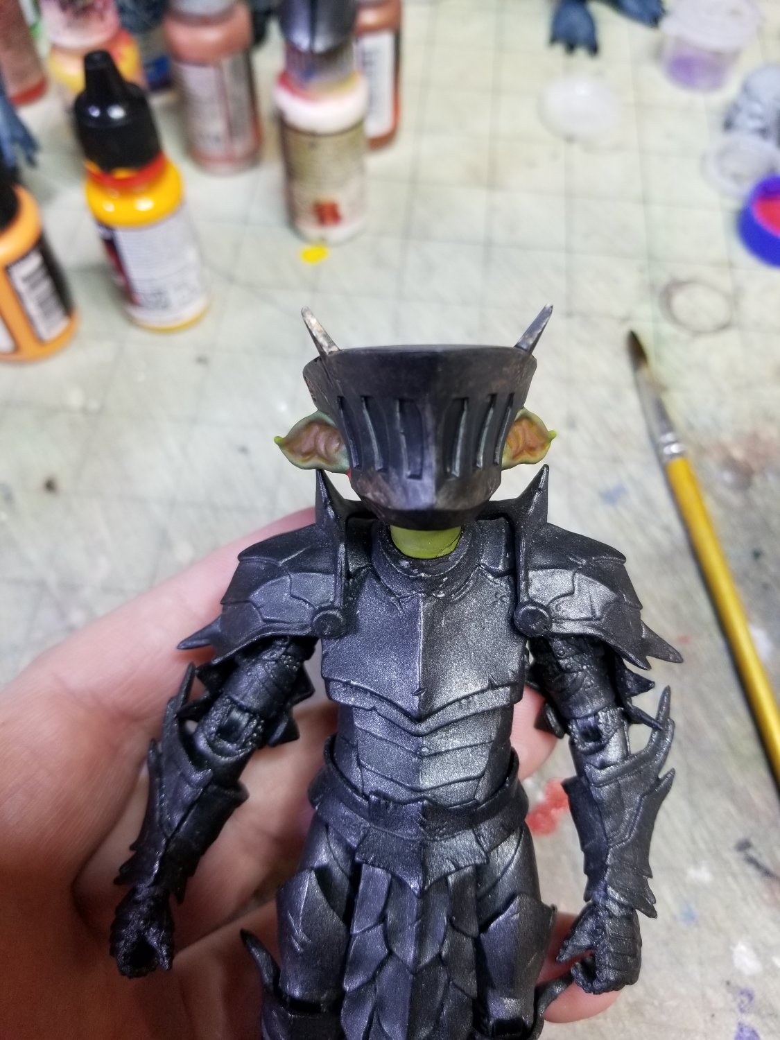 (jason_demon_3d_studio)Anvil Helm Goblin(Hand Painted, Fitted for Legions, Head Only)(SuperSale!)