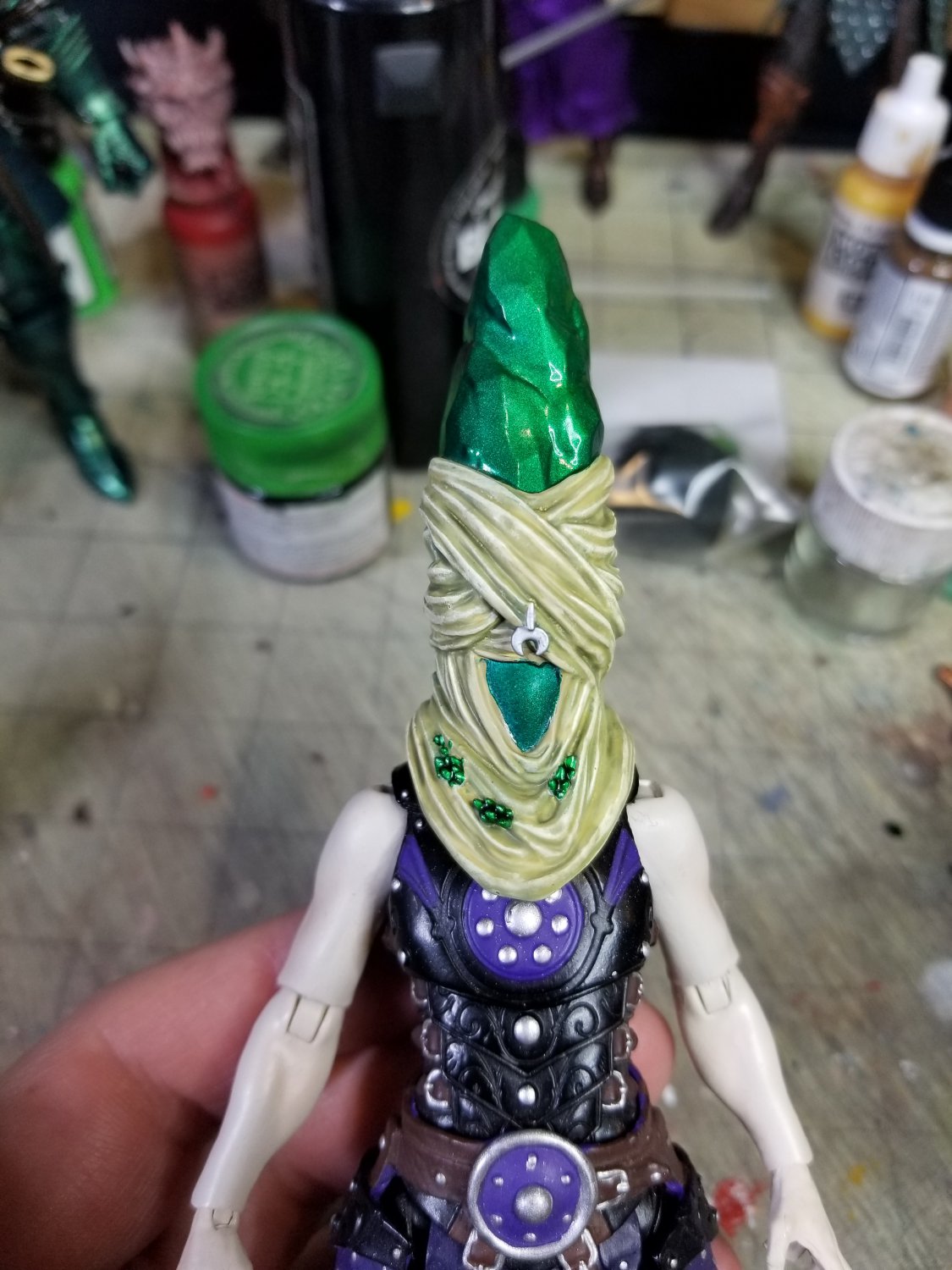 (blackbeardtatch)Glintstone Azur(Hand Painted, Fitted for Legions, Head Only)(SuperSale!)