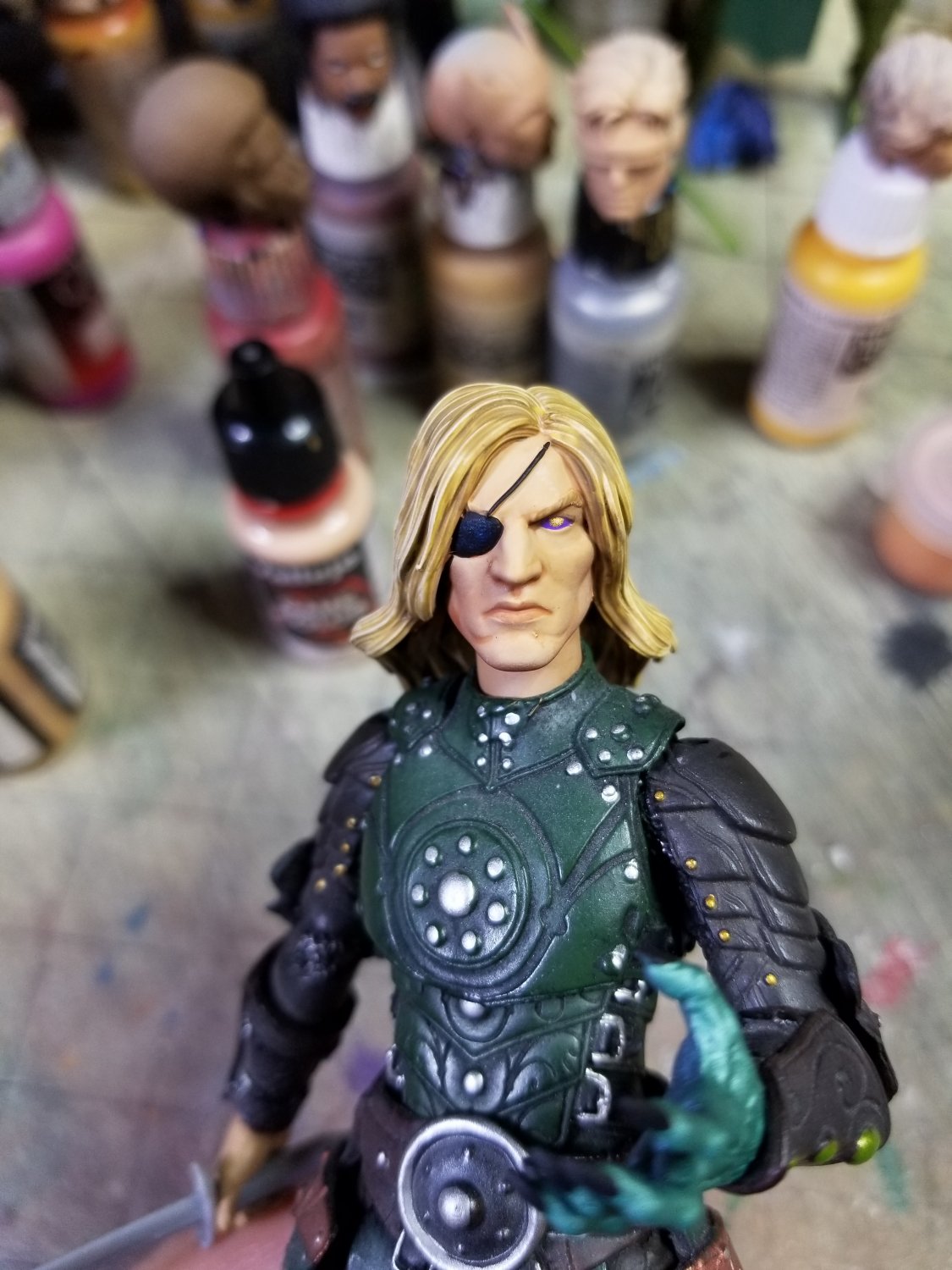 (JasonDemon3D)Corum head and hand(Hand Painted, Fitted for Legions, Head Only)(SuperSale!)