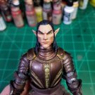 (MoaiWay)Elf Dark Hair(Hand Painted, Fitted for Mythic Legions, Head Only)