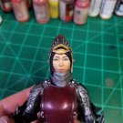 (ProtoMan7)Helmeted Elf dark hair(Hand Painted, Fitted for Mythic Legions, Head Only)