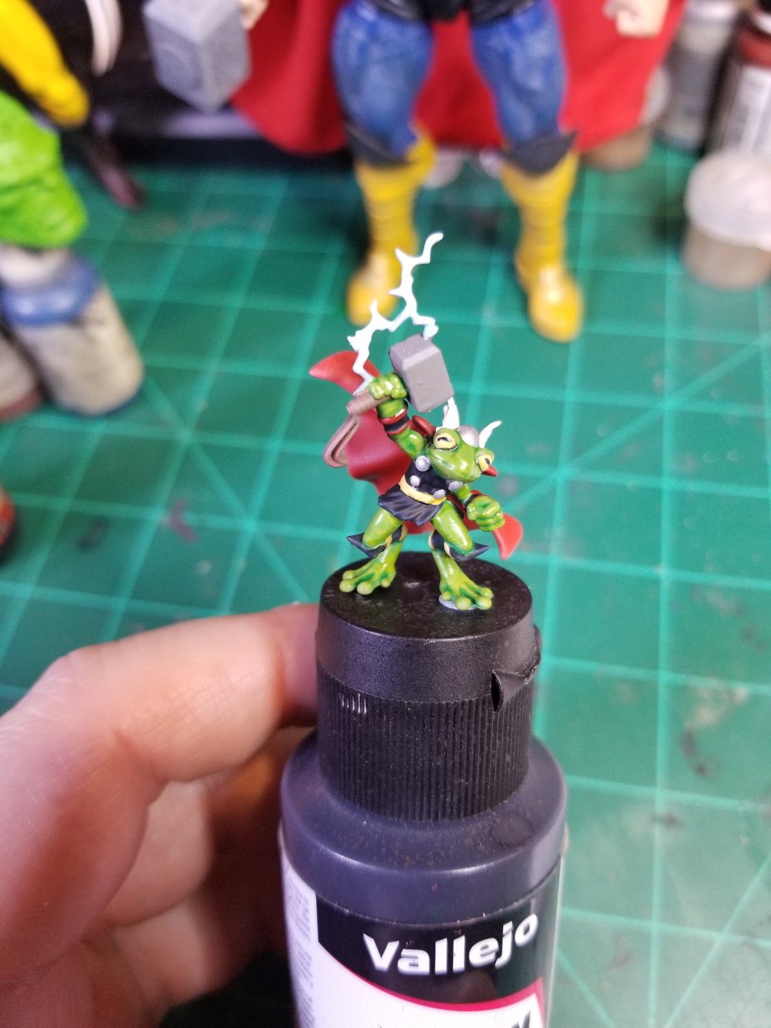 (PrintedEncounter)Throg(Fit to Legends, Head Only)