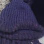 loom knitted set.. lavender