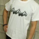 Skulls in Korean alphabet / FREESHIP / S U P E R - S O F T Men Women Unisex  t-shirt  : Medium