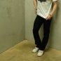 Korean alphabet MIXING Men Women Unisex White t-shirt - Steam Cool Punk :Large