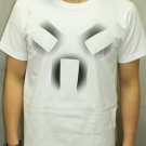 Korean alphabet Angry face / FREESHIP  Men Women Unisex White t-shirt - Steam Cool Punk : Small