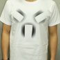 Korean alphabet Angry face / FREESHIP  Men Women Unisex White t-shirt - Steam Cool Punk : Small