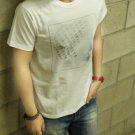 Korean inside Skull HEAD  / FREESHIP  Men Women Unisex White t-shirt - Steam Cool Punk : Small