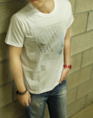 Korean inside Skull HEAD  / FREESHIP  Men Women Unisex White t-shirt - Steam Cool Punk : Small