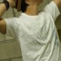 Korean inside Skull HEAD  / FREESHIP  Men Women Unisex White t-shirt - Steam Cool Punk : Medium