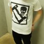 SUPER SOFT Men t shirt - FREESHIP/ Steam PUNK / Skull Locked in Square : Small
