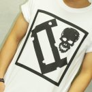 SUPER SOFT Men t shirt - FREESHIP/ Steam PUNK / Skull Locked in Square : Medium