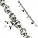 Stainless Steel Charm bracelet