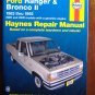1983 - 1992 Ford Ranger & Bronco II Haynes Auto Repair Manual