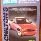 94-99 Chevrolet S-10 & Blazer GMC Sonoma Envoy Jimmy Oldsmobile Bravada Isuzu Hombre Chiltons