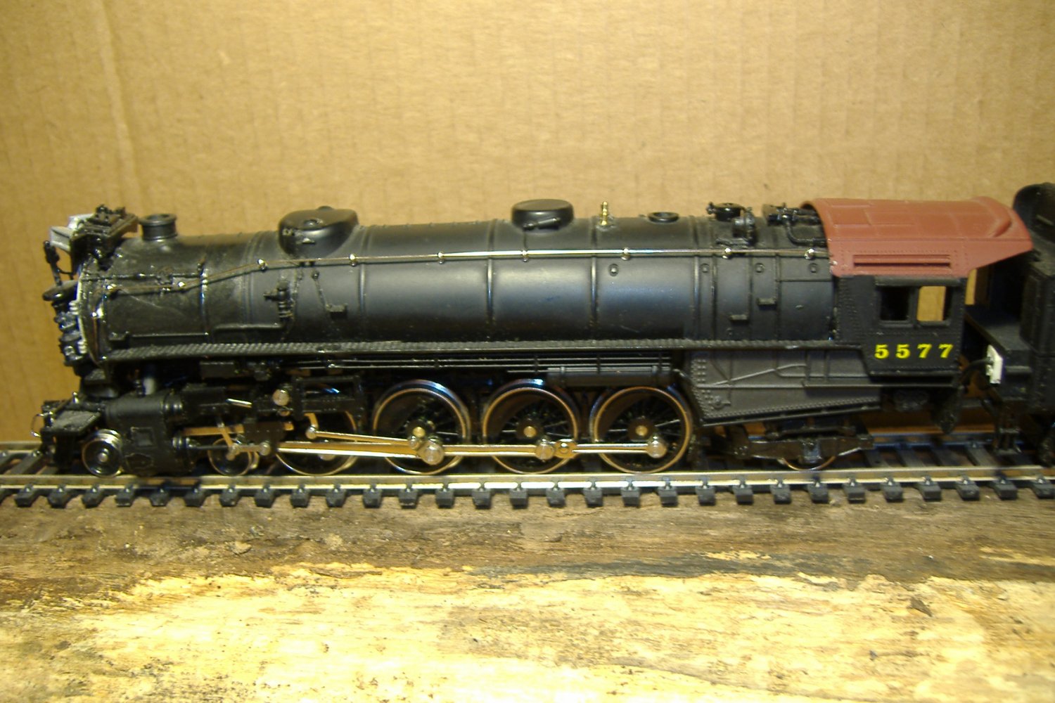 MEHANO 4-8-2 Steam Engine Locomotive Baltimore and Ohio 5577 made in ...