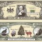 PENNSYLVANIA THE KEYSTONE STATE 1787 DOLLAR BILLS x 2 PA