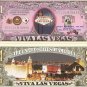 VIVA LAS VEGAS NEVADA SIN CITY 21 DOLLAR BILLS x 2
