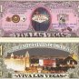 VIVA LAS VEGAS NEVADA SIN CITY 21 DOLLAR BILLS x 2