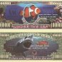 CLOWN FISH SHARK UNDER THE SEA MILLION DOLLAR BILLS x 2