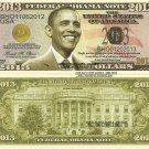 Barack H Obama President Re Election Commemorative 2013 Federal Dollar Bills x 2