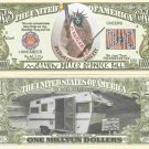 Rednecks Young and Old Commemorative Liberty Million Dollar Bills x 2 American
