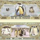 Penguins Emperor Little Blue Chilly Willy Million Dollar Bills x 2