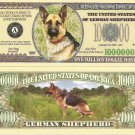 German Shepherd Alsatian Dog Million Dollar Bills x 2