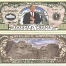 Donald Trump President Of The United States Million Dollar Bills x 2 Legacy
